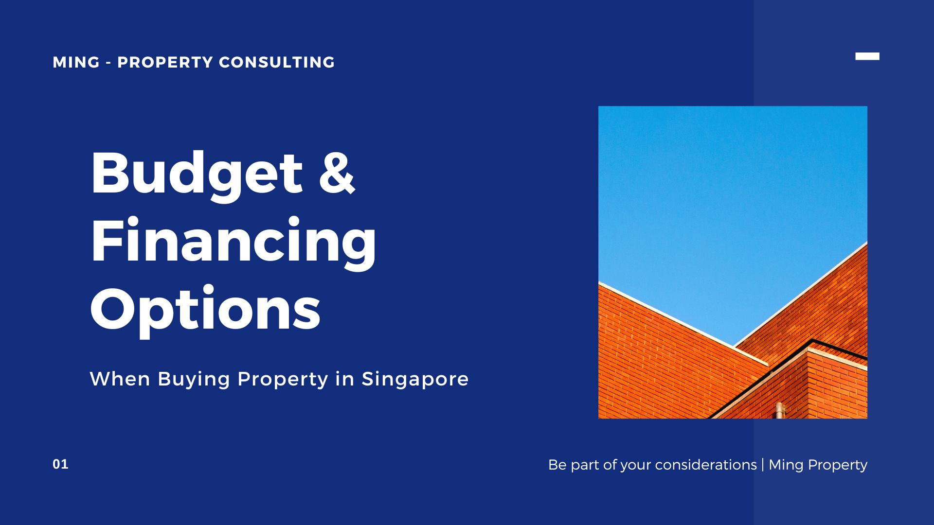 Budget and Financing Options when buying property